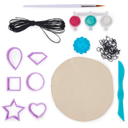 Kit de création de bracelets et colliers Spin Master Clay your way Pl