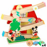 Wooden Track with Ramps for Car Disney 5 Pieces 4 Units 33,5 x 28 x 9,