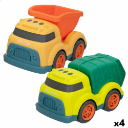 Construction Work Vehicles (Set) Motor Town 17,5 x 11 x 11 cm (4 Units