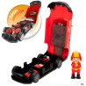 Vehicle Playset Speed & Go 30 x 9,5 x 13 cm Fireman Light Sound 4 Unit