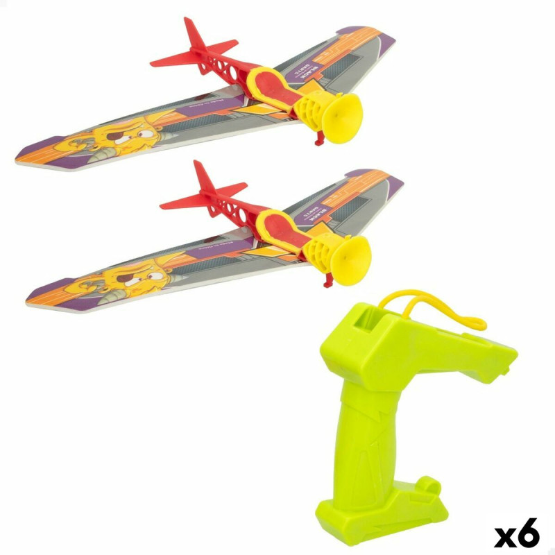 Avion Colorbaby Let's Fly Lanceur 14,5 x 3,5 x 25 cm (6 Unités)