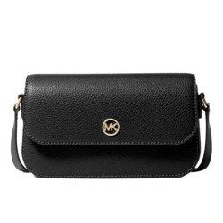 Shoulder Bag Michael Kors 35F4GTVC1L-BLACK Black 21 x 14 x 4,5 cm