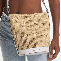 Sac à dos Michael Kors 30S4S10M8W-NAT-OPTICWHT Beige