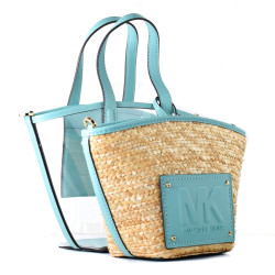 Sac-à-main Femme Michael Kors 35T2G7KT5W-SEAFOAM Bleu 25 x 19 x 10 cm