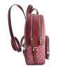 Sac à dos Michael Kors Jaycee Rouge 23 x 30 x 10 cm