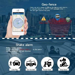 GPS Tracker Voiture, Scooter, Motos et Bateau