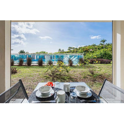 Vacation rental for two in Deshaies, Guadeloupe with Ventanou