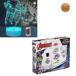 Coffret Parfum et Lampe Avengers pour Enfant