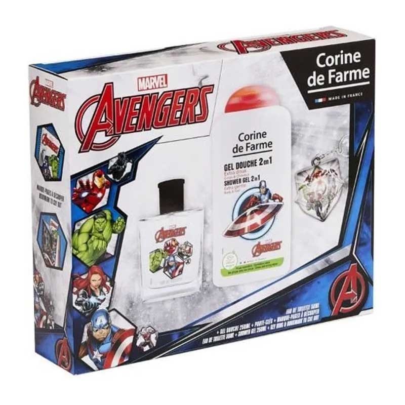 Coffret Parfum et Lampe Avengers pour Enfant