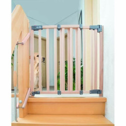 Safety Gate - Natural Wood | Stylish Security for Guadeloupe Homes