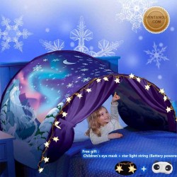 Luminous Tent Curtain for Children's Bed