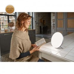 LANAFORM LUMINO LED SILVER - Light therapy lamp to alleviate symptoms of seasonal depression