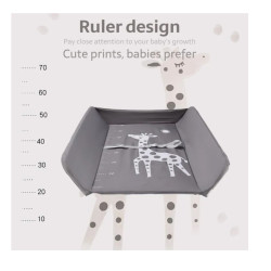 Folding baby changing table