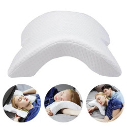 Memory foam pillow with armrests