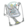 Rocking Chair Ingenuity Compact Swing - Hugs & Hoots White Grey