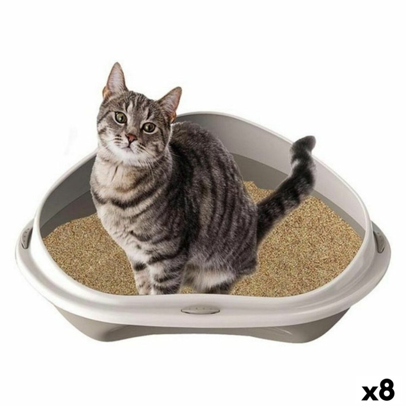 Bac à litière pour chats Georplast GP10536 58 x 48 x 20,5 cm (8 Unit