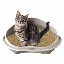 Bac à litière pour chats Georplast GP10536 58 x 48 x 20,5 cm (8 Unit