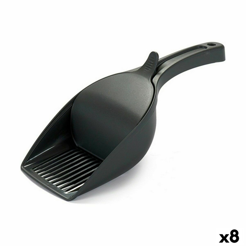 Pelle ramasse poussière Stefanplast Anthracite Plastique 12 X 7 X 27,