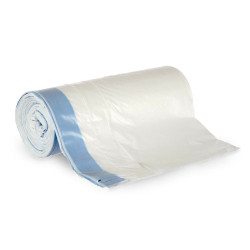 Rubbish Bags Sandpit 90 x 40 cm White (8 Units)