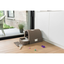 Cat Litter Box Curver Mocha