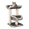 Grattoir pour Chats Trixie 44567 Arbre Sisal Noir Ø 8 cm 62 cm 36 x 3