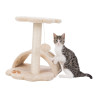 Grattoir pour Chats Trixie 44567 Arbre Sisal Noir Ø 8 cm 62 cm 36 x 3