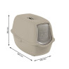 Cat Litter Box Rotho My Pet Light brown polypropylene 56 x 40 x 39 cm