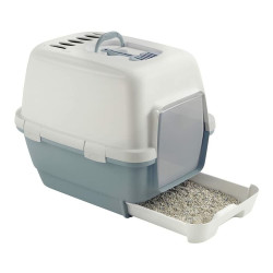 Cat Litter Box Zolux 45 x 45 x 58 cm White Plastic