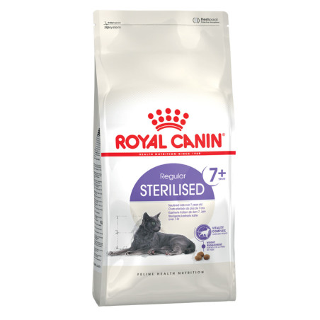 Aliments pour chat Royal Canin Sterilised 7+ Adulte Poulet Oiseaux 1,5