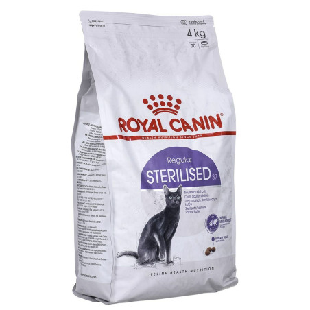 Aliments pour chat Royal Canin Sterilised 37 Adulte Oiseaux 4 Kg