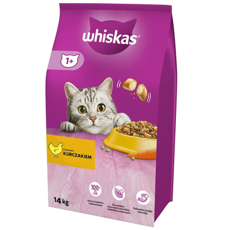 Cat food Whiskas  Adult Chicken Vegetable 14 Kg