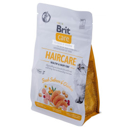 Cat food Brit Care Grain Free Haircare Healthy & Shiny Coat Adult Chic