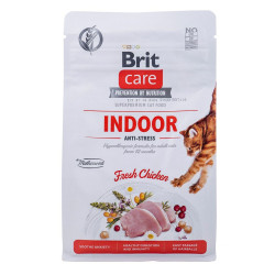 Aliments pour chat Brit Care Grain-Free Adult Indoor Anti-Stress Adult