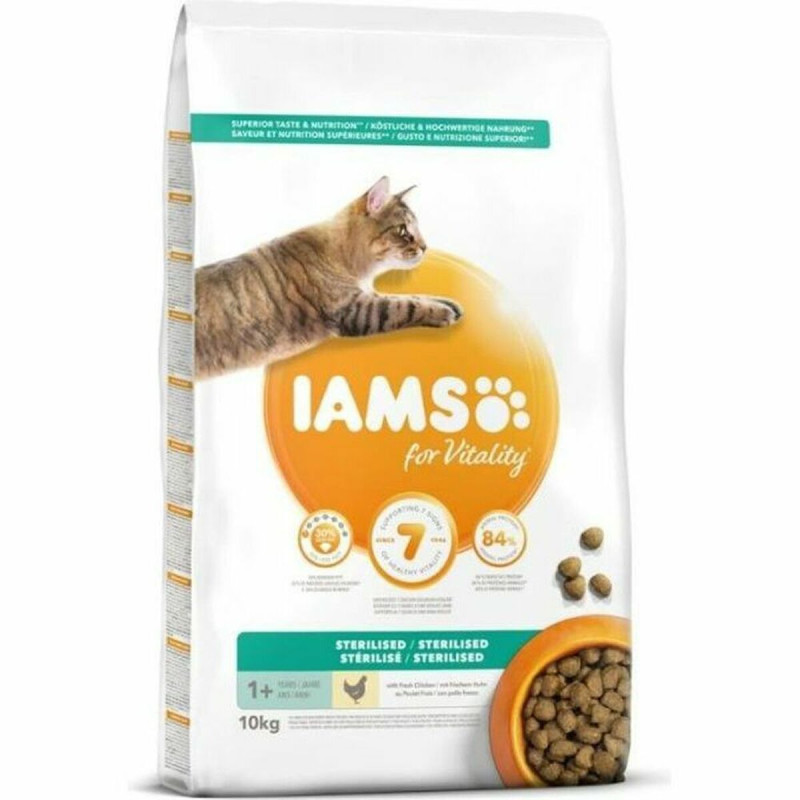 Aliments pour chat IAMS 150550 Poulet 10 kg