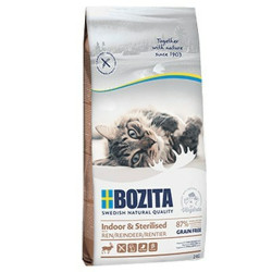 Aliments pour chat Bozita Indoor&Sterilised Poulet Renne 2 Kg