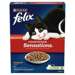 Aliments pour chat Purina Felix Countryside Sensations Viande de bœuf