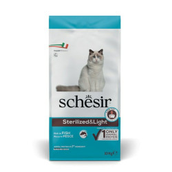 Aliments pour chat Agras Pet Foods Adult Sterilized & Light Poisson 10