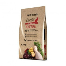 Cat food Fitmin Purity Kitten 1,5 Kg