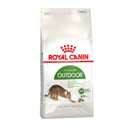 Aliments pour chat Royal Canin Outdoor Poulet 400 g