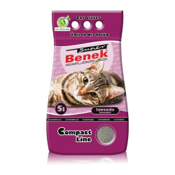 Cat Litter Super Benek Compact Lavendar 5 L