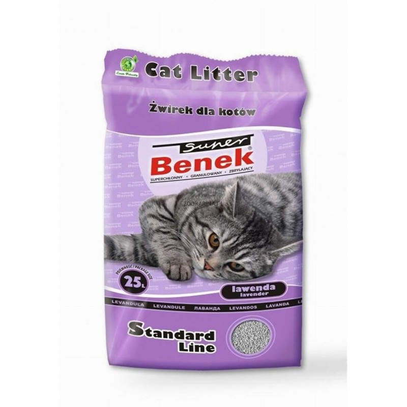 Cat Litter Super Benek                 Lavendar 25 L