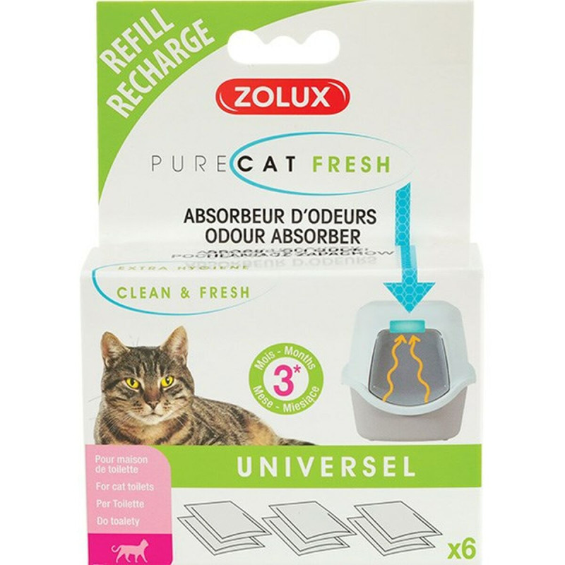 Eliminateur d'odeurs Zolux Purecat Fresh