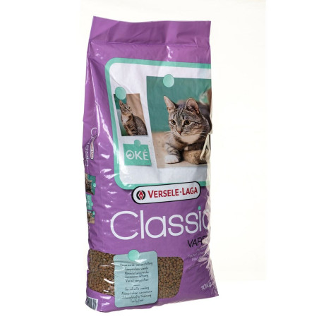 Aliments pour chat Versele-Laga Classic Adulte Viande 10 kg