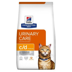 Aliments pour chat Hill's PD C/D Urinary Care Poulet 3 Kg