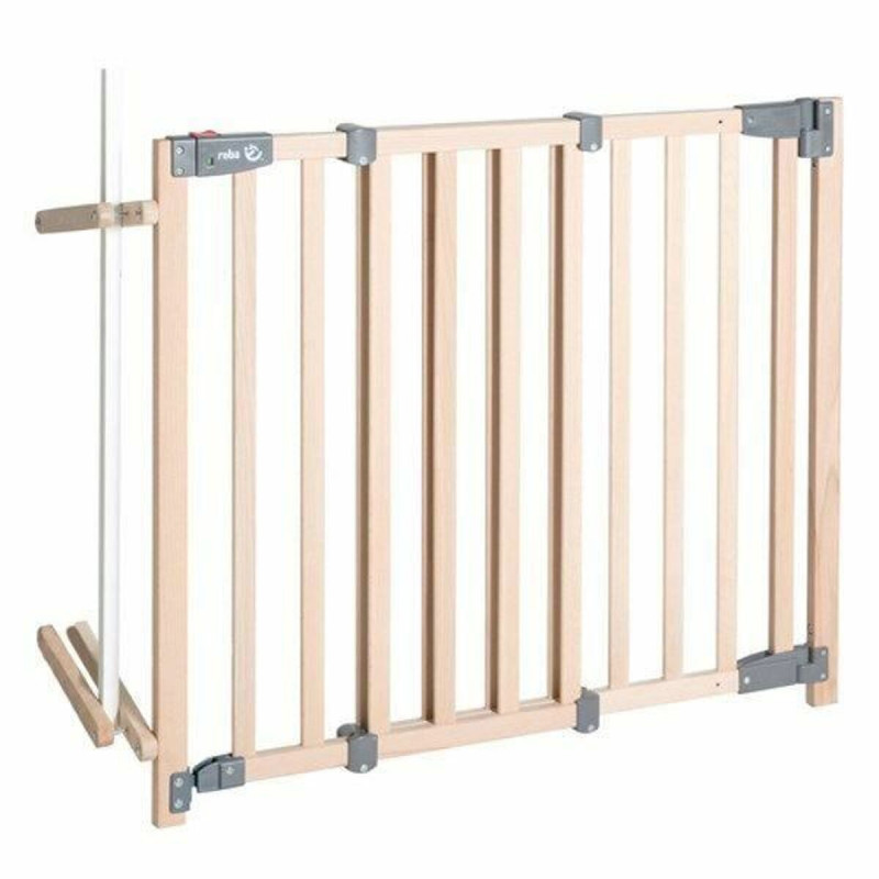 Safety Gate - Natural Wood | Stylish Security for Martinique Homes