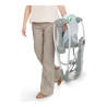 Fauteuil à Bascule Ingenuity Compact Swing - Hugs & Hoots Blanc Gris