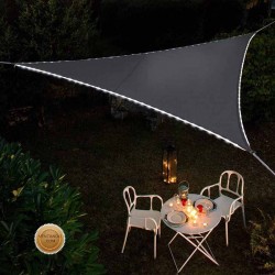 Triangular Led shade sail