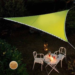 Triangular Led shade sail