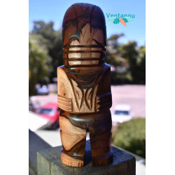 Traditional Polynesian Hand-carved Tiki