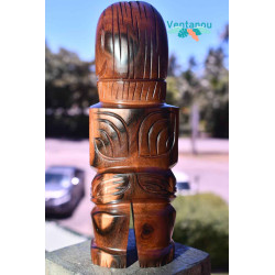 Traditional Polynesian Hand-carved Tiki